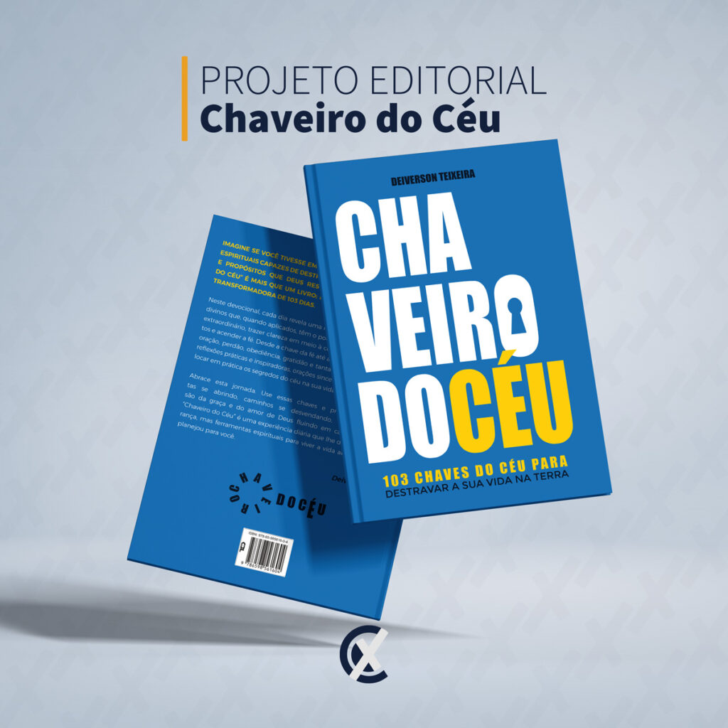 Capa do livro Chaveiro do Céu - Projeto Editorial
